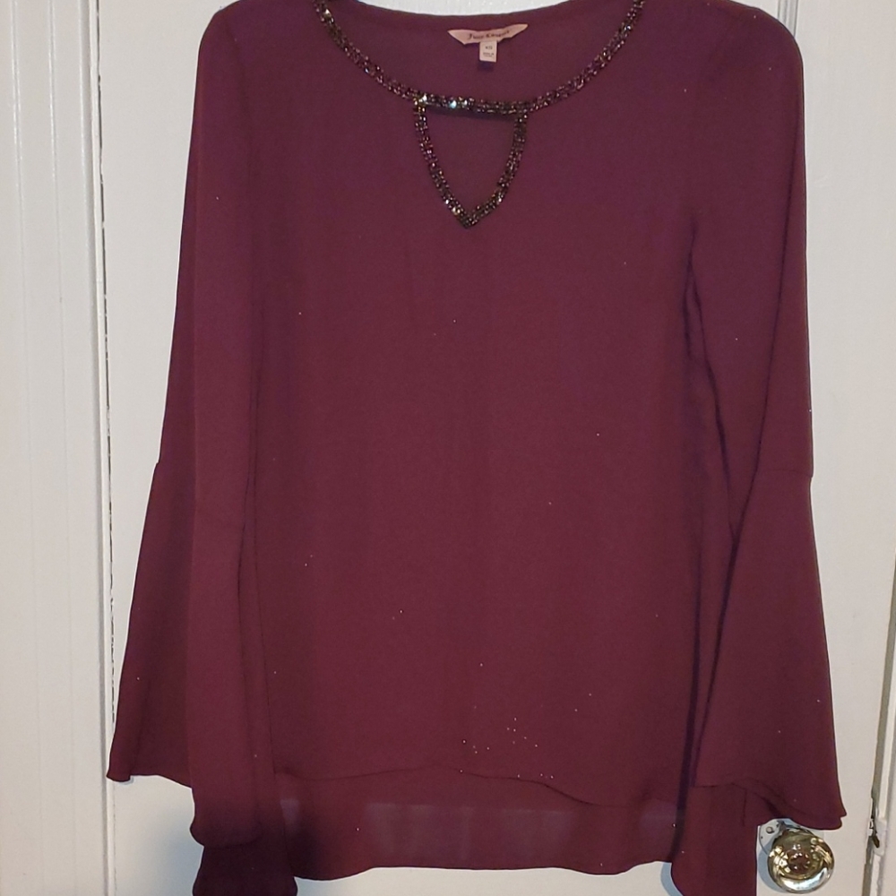 Juicy Couture long sleeve blouse
